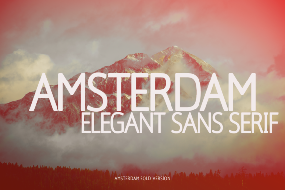 Amsterdam Bold: The Premium Typeface for Polished Brand Identity