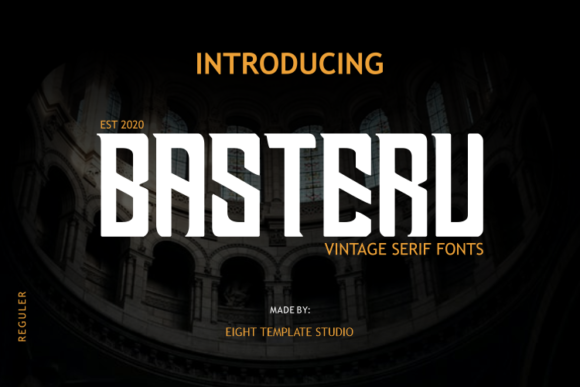 Basteru: The Bold Slab Serif Typeface for Modern Web Design