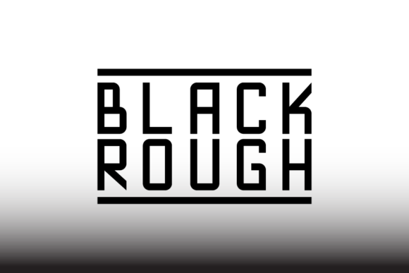 Blackrough: The Bold Sans Serif Font for Stronger Brand Identity