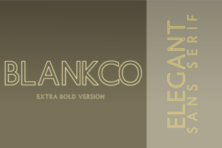 Blankco Outline Extra Bold: The Modern Typeface for High-Impact Web Design