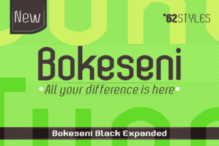 Bokeseni Black Expanded: A Bold Typeface for Modern Web Design