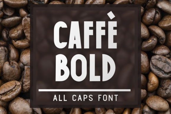 Caffe Bold: A Modern Sans Serif Typeface for Editorial Design