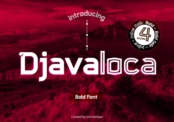 Djavaloca: The Bold Sans Serif Font for Scroll-Stopping Campaigns