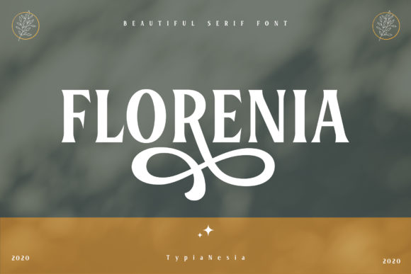 Florenia Typeface: A Bold Serif for Digital Branding