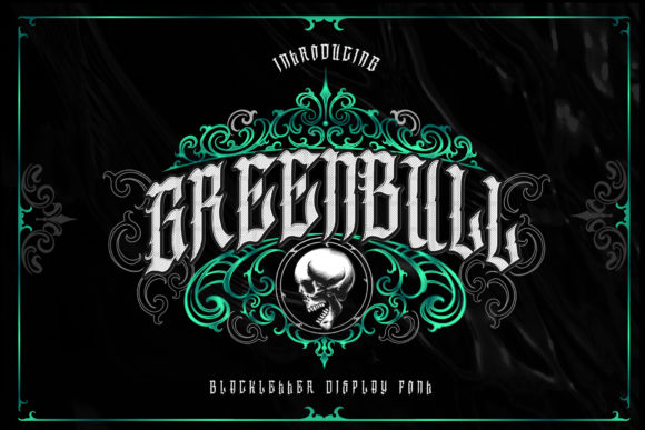 Greenbull: The Bold Blackletter Typeface for Impactful Web Design