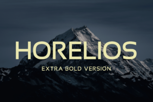 Horelios Extra Bold: The Ultimate Typeface for Modern Editorial Design