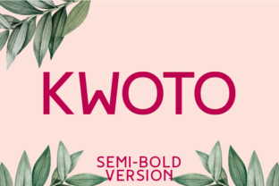 Kwoto Semi-Bold: The Modern Sans Serif Font for Small Business Branding