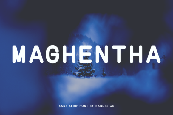 Maghentha: The Bold Sans Serif Font for Handmade Branding