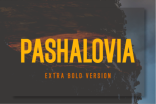 Pashalovia Extra Bold: A Modern Sans Serif for Web Design