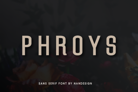 Phroys: The Bold Sans Serif Font That Elevates Campaign Visuals