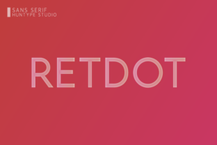 Retdot: The Modern Sans Serif Font for Stronger Brand Identity