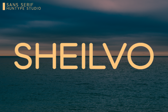 Sheilvo: The Bold Sans Serif Typeface for Strong Brand Identity