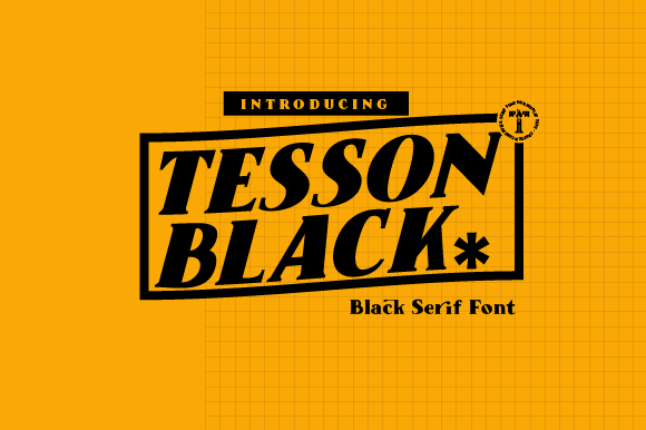 Tesson Black: The Bold Serif Font for Scroll-Stopping Campaigns