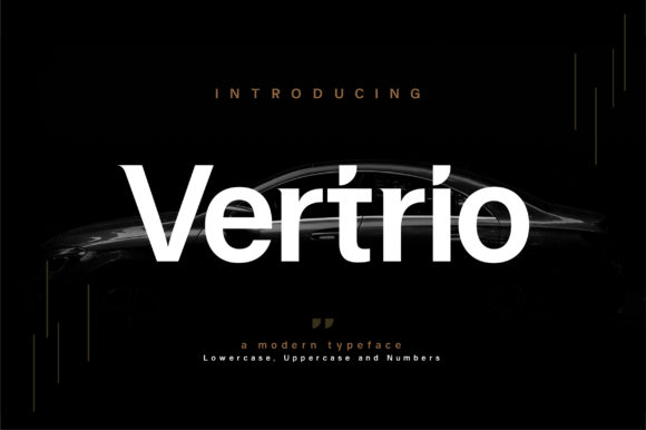 Vertrio: The Bold Serif Font That Elevates Your Brand Identity