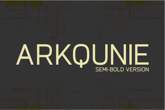 Why Arkqunie Semi-Bold is the Best Font for Modern Branding