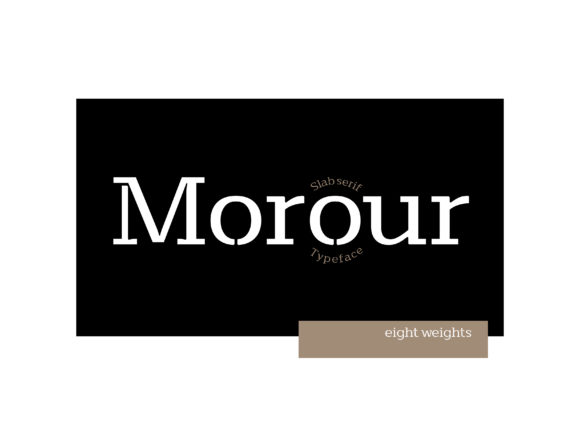 Why Morour Is the Bold Slab Serif Font for Your Brand Identity
